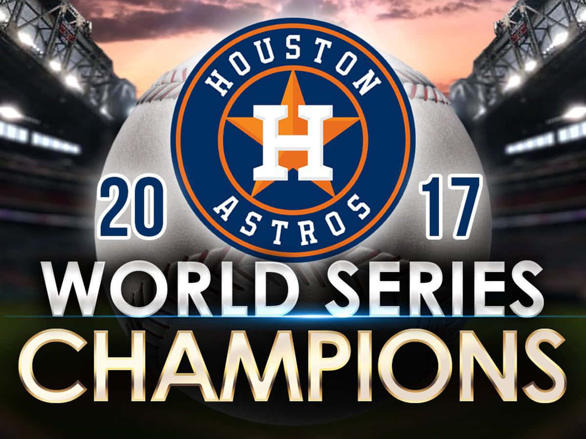 Stadiodi Baseball Degli Houston Astros Di Notte