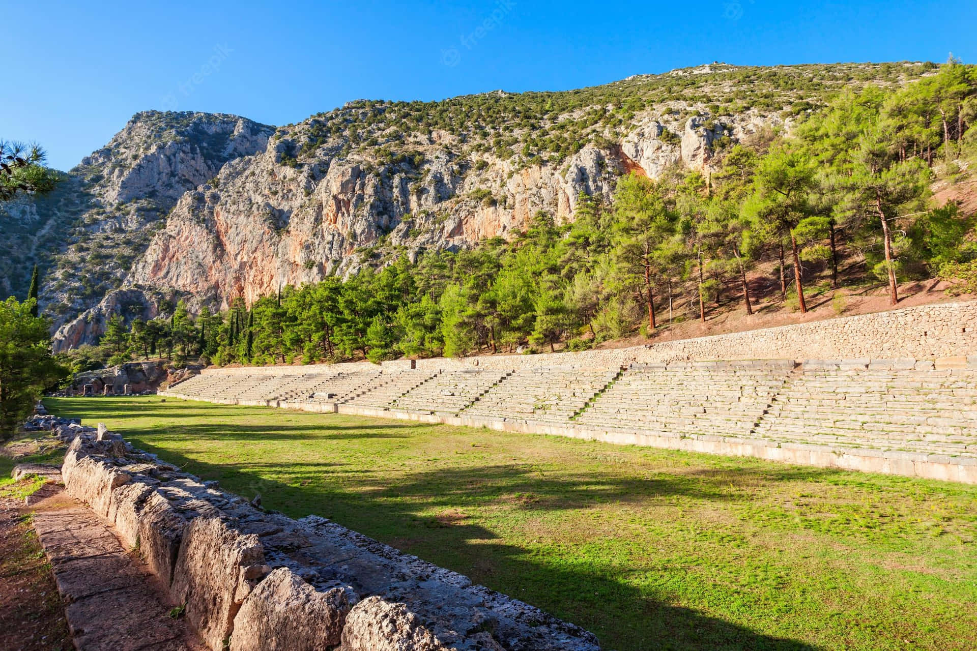 Stadium In Delphi Wallpaper