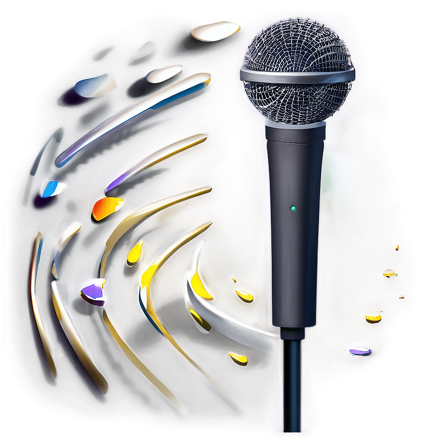 Stage Microphone Png 04292024 PNG