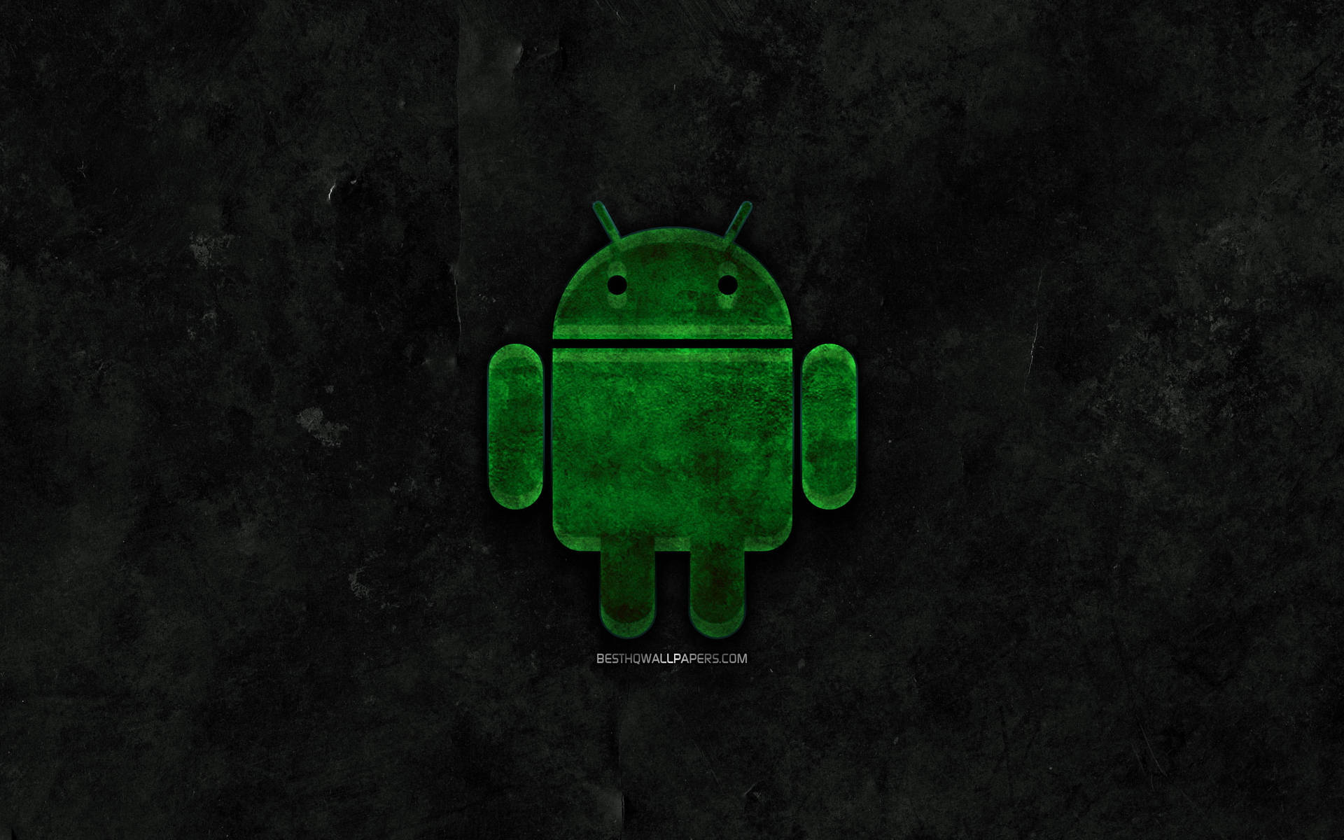 Stained Android Emblem Desktop