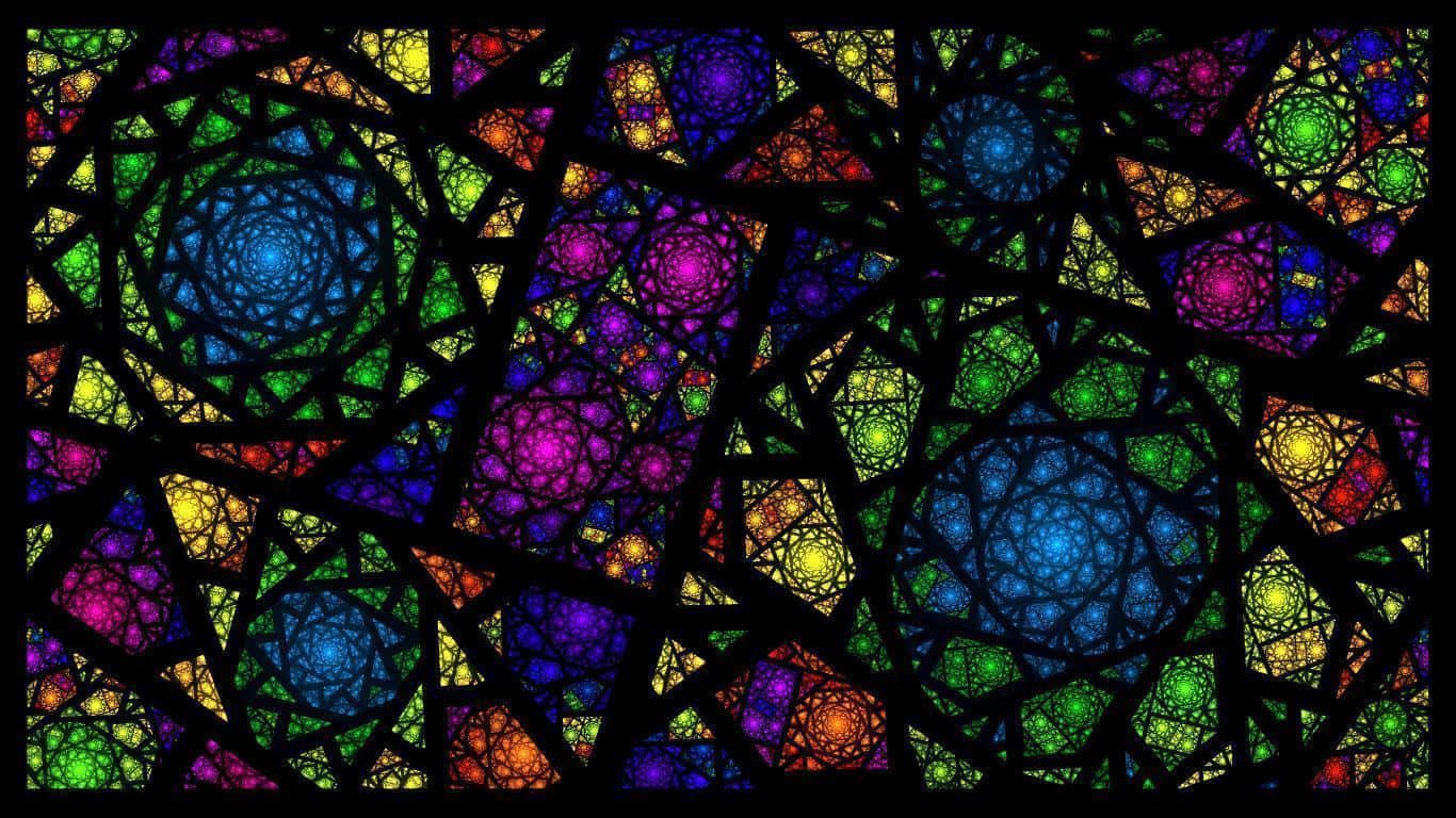 stained glass powerpoint background