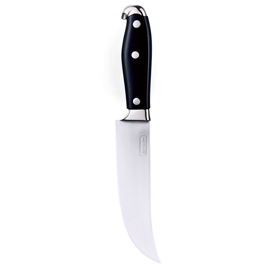 Stainless Steel Butcher Knife Png 06132024 PNG