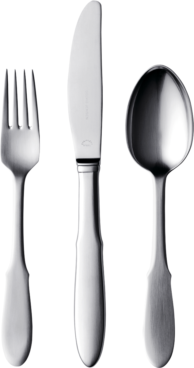 Stainless Steel Cutlery Set PNG