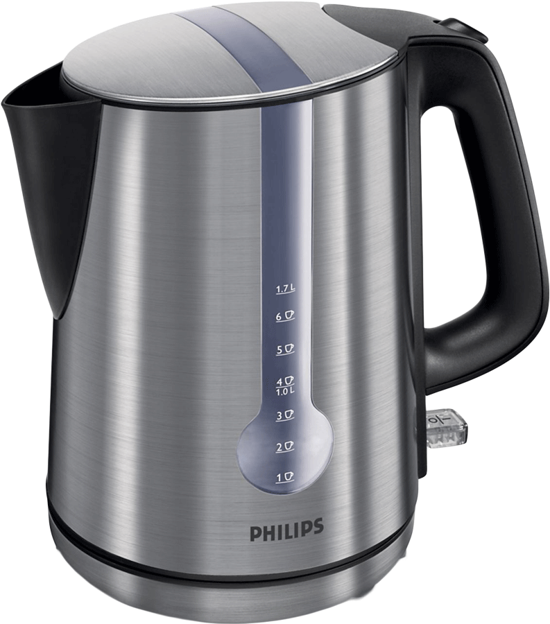 Stainless Steel Electric Kettle Philips PNG