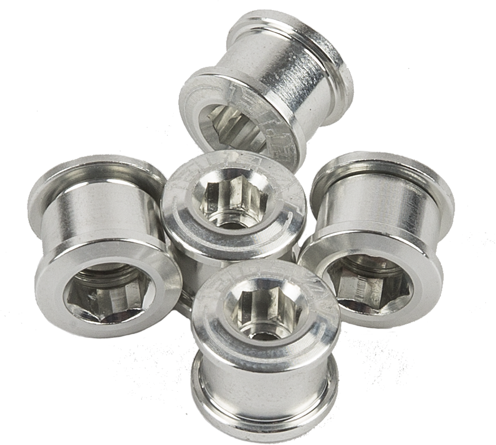Stainless Steel Hex Bolt Heads PNG