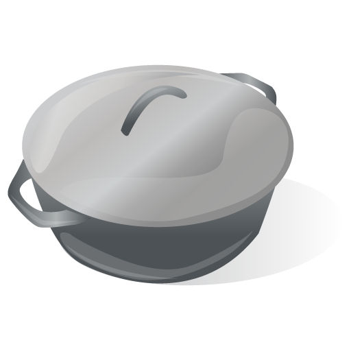 Stainless Steel Saucepanwith Lid PNG