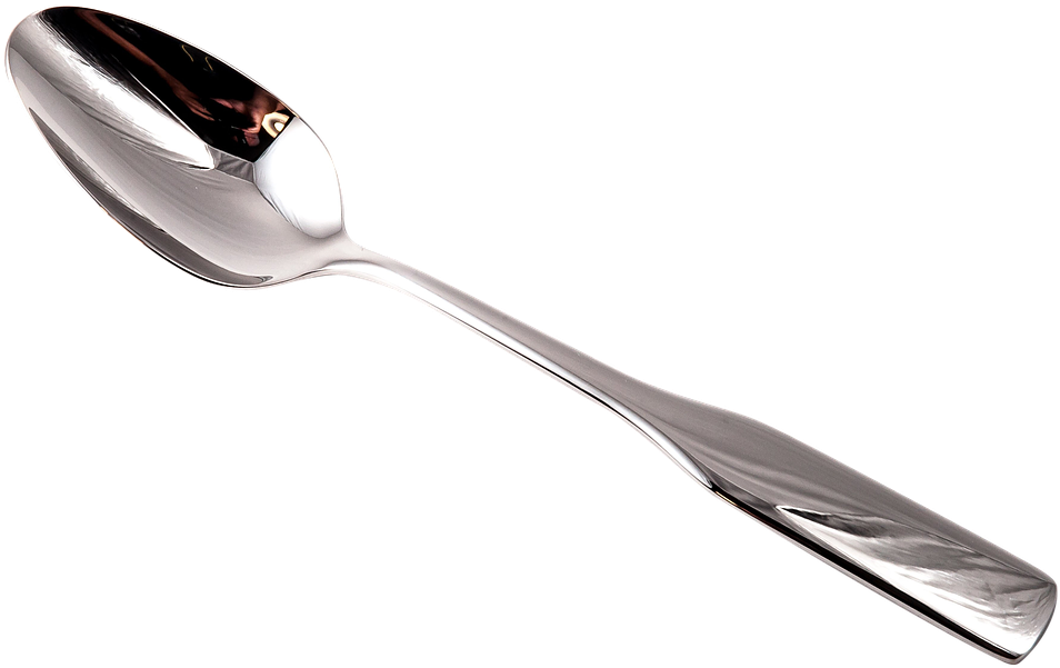 Stainless Steel Spoon PNG