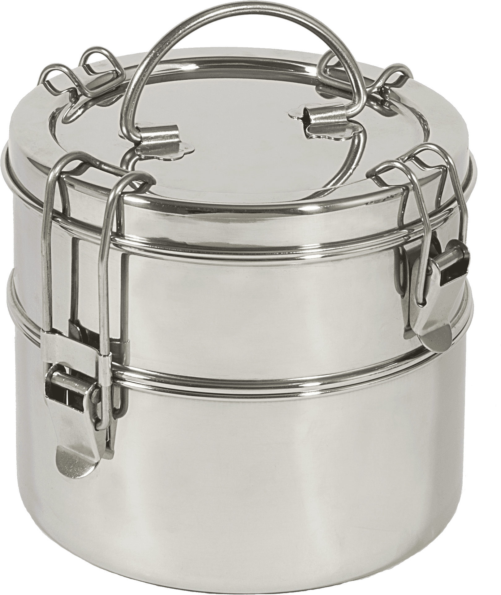Stainless Steel Tiffin Carrier PNG