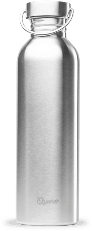 Stainless Steel Water Bottle PNG
