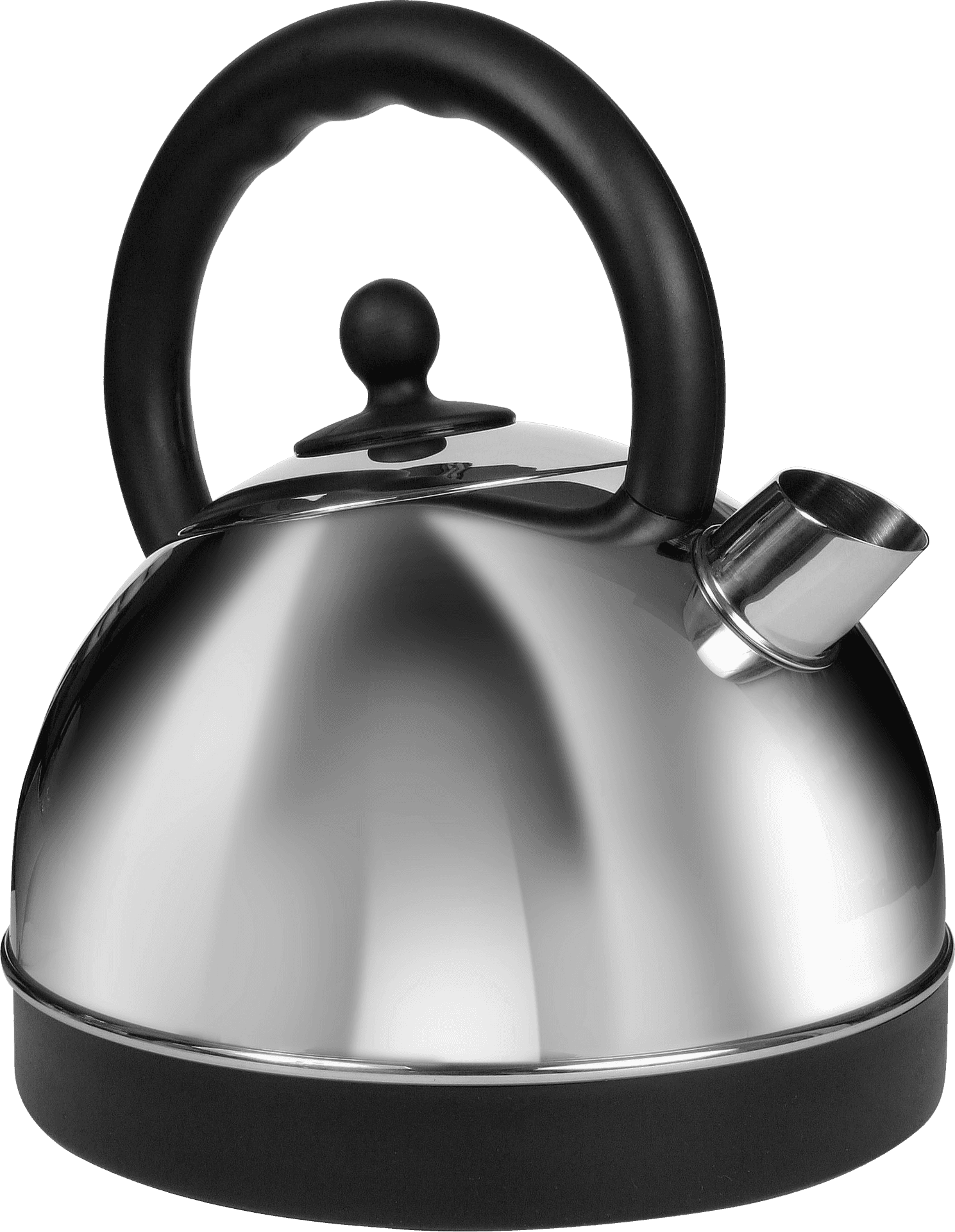 Stainless Steel Whistling Kettle PNG