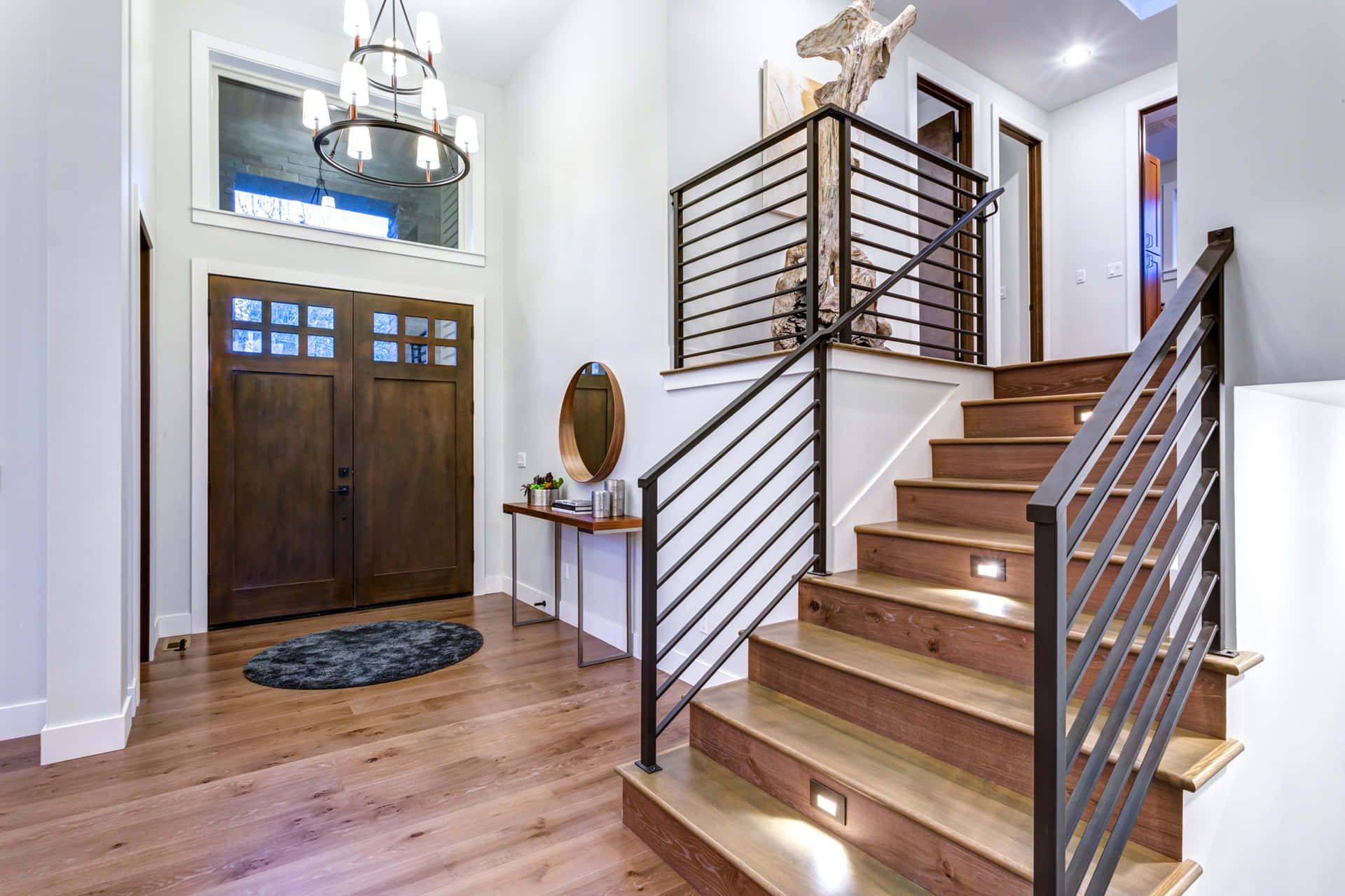 Modernized Staircase Design Picture
