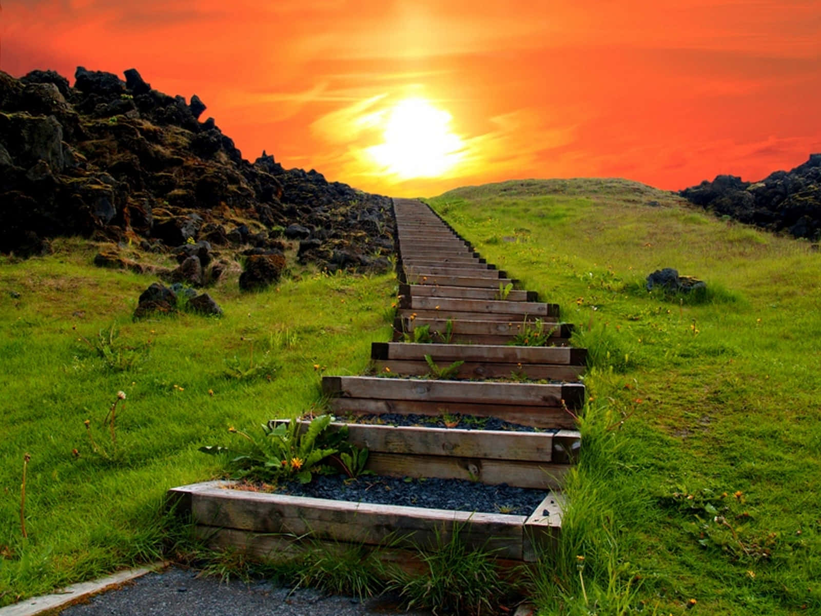 Stairway to Heaven - Unlock Your Destiny Wallpaper