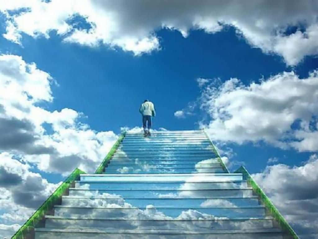 Stairway to Heaven Ascending Wallpaper