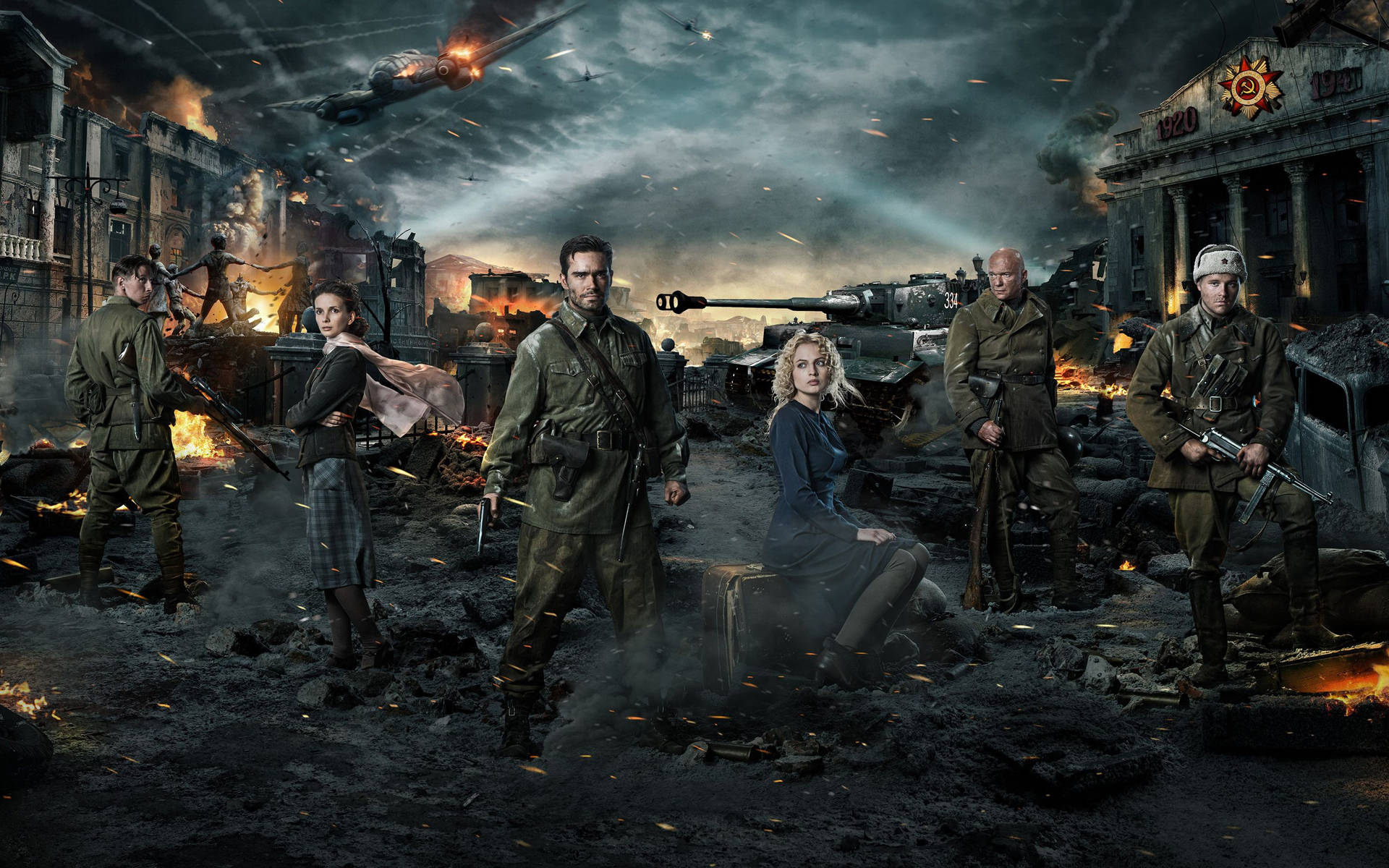 Stalingrad Movie Digital Cover Wallpaper
