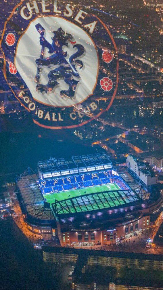 Stamford Bridge Chelsea Logo Overlay Wallpaper