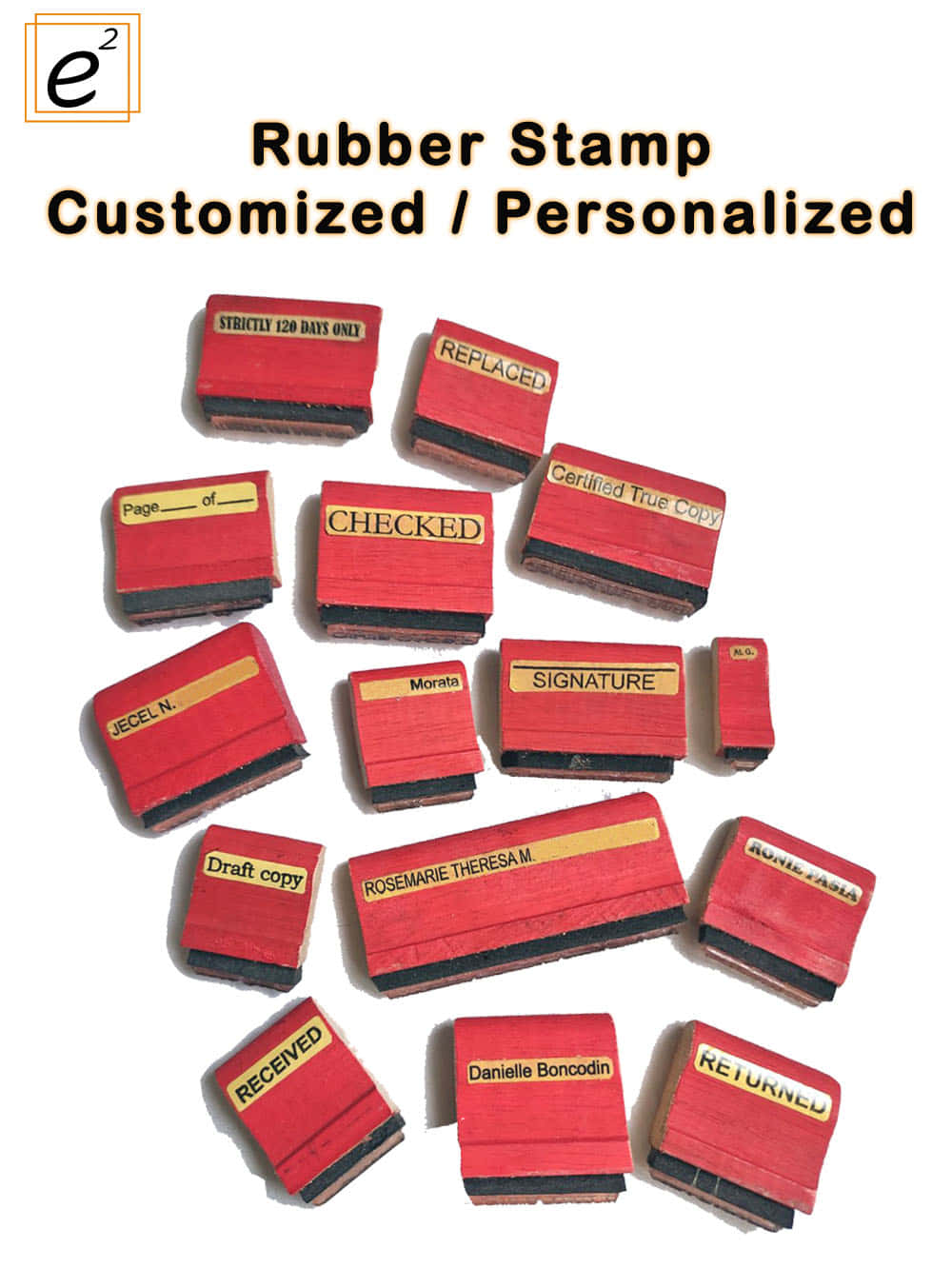 Rubber Stamps Personalized / Customized