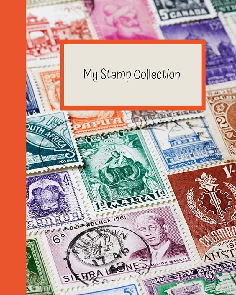 "A collection of stamps from around the world"