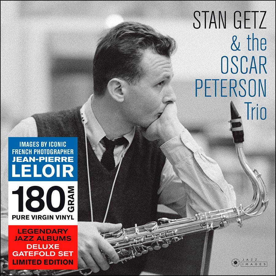 Stan Getz and the Oscar Peterson Trio Album Cover Wallpaper