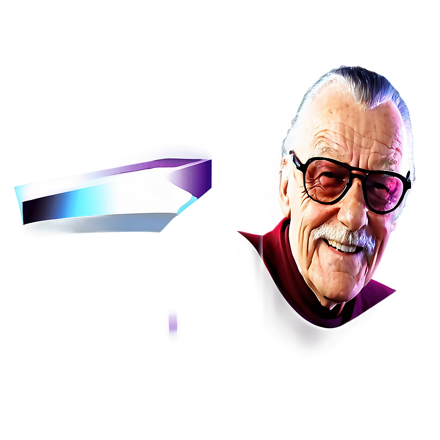 Stan Lee B PNG