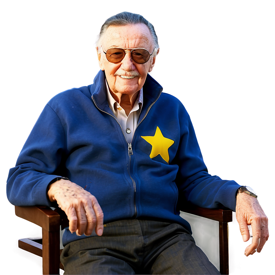 Stan Lee Behind The Scenes Png 52 PNG