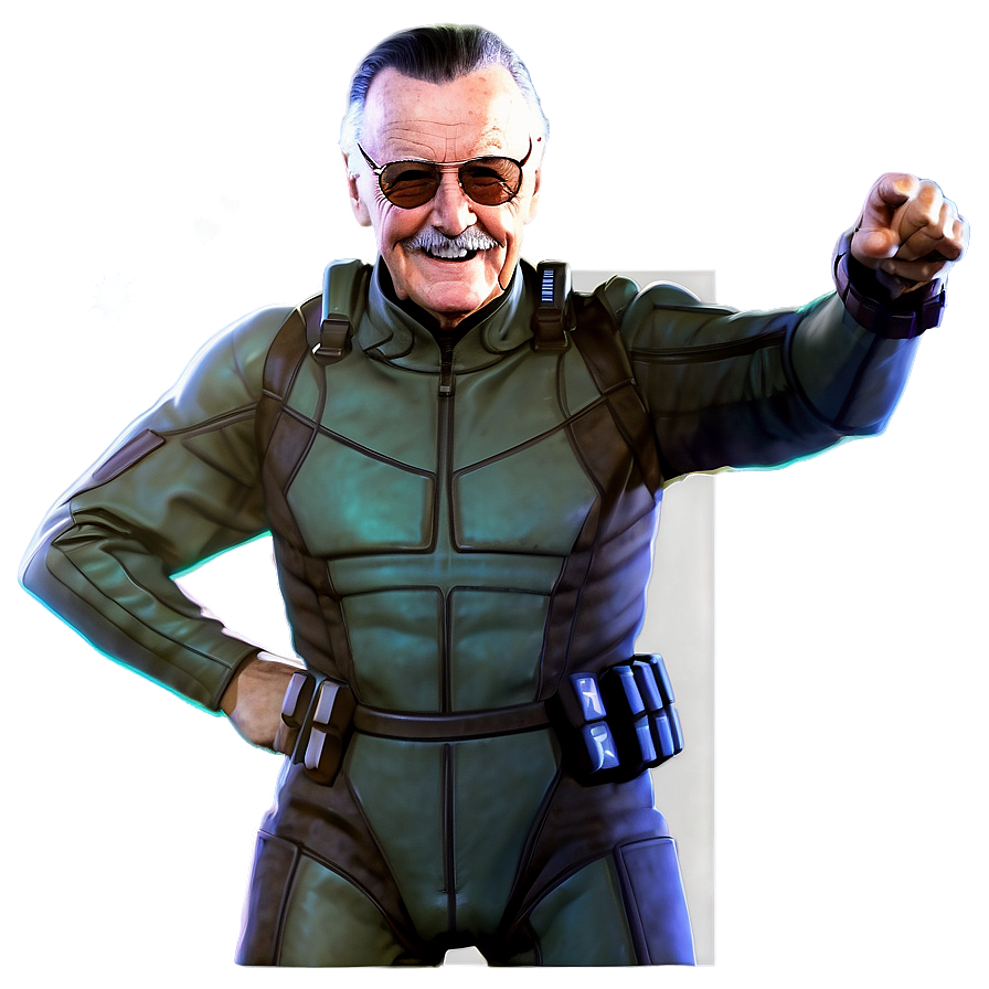 Stan Lee Comic Book Genius Png 9 PNG