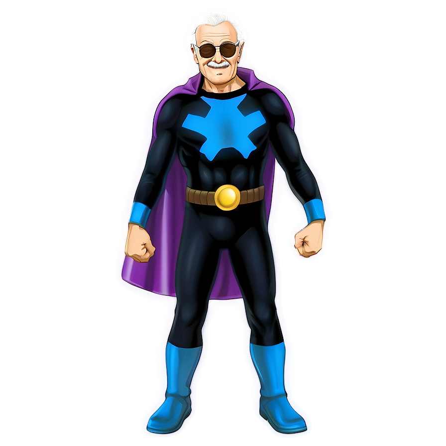 Stan Lee Comic Book Legend Png 06242024 PNG