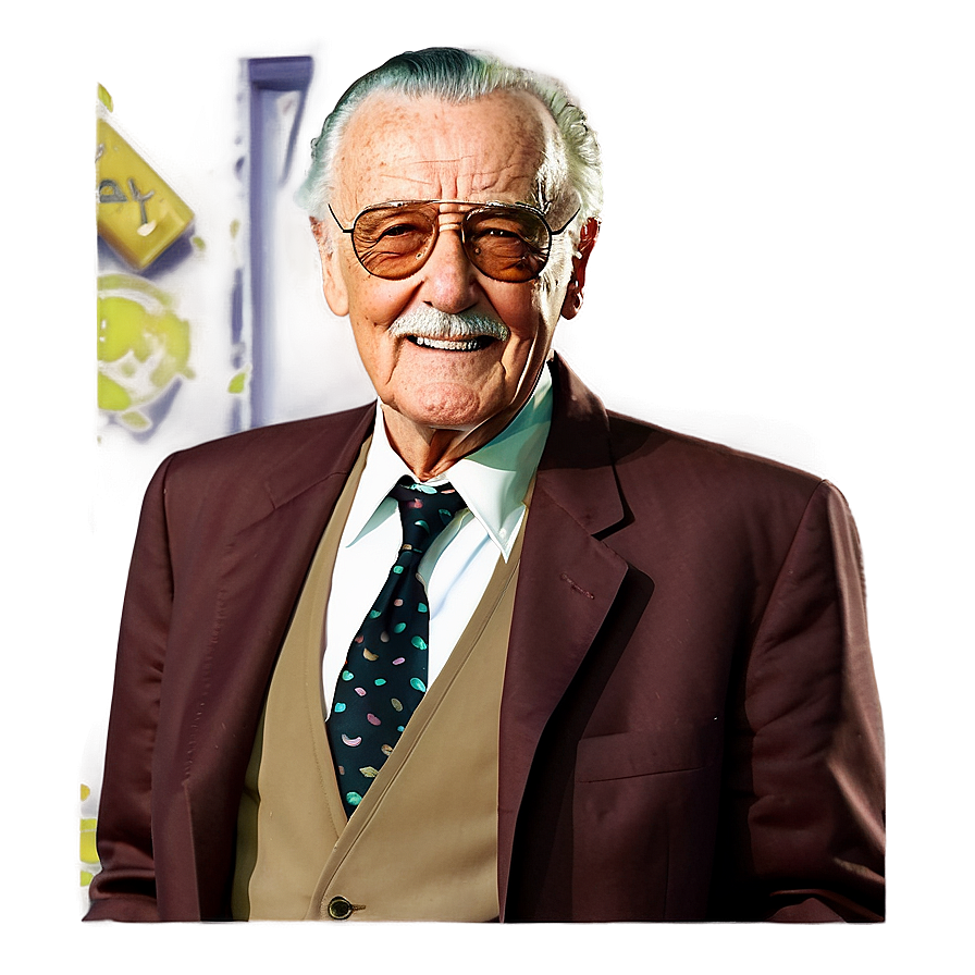 Stan Lee Comic Strip Png 06242024 PNG