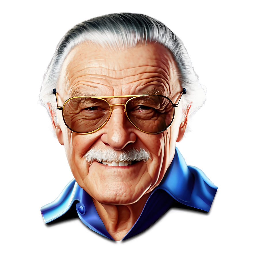 Stan Lee Graphic Design Png Qhi PNG