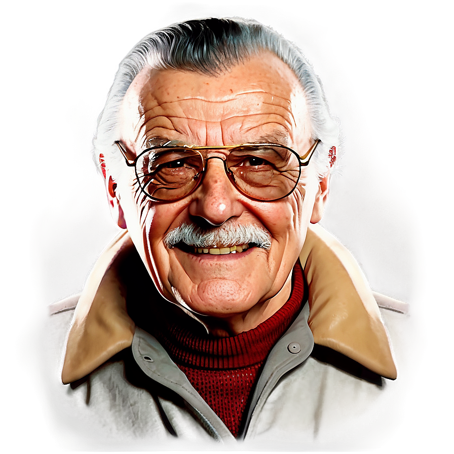 Stan Lee Graphic Novel Style Png 20 PNG