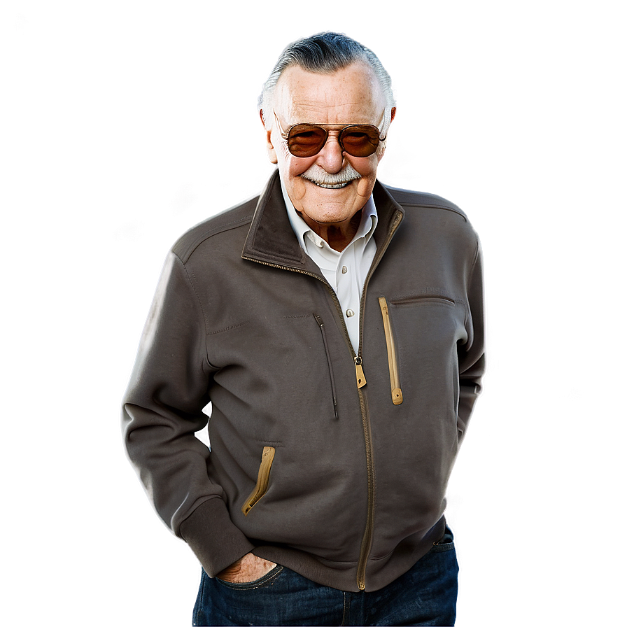 Stan Lee In Marvel Studio Png Vrb91 PNG