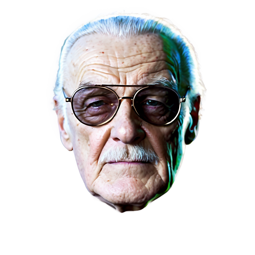 Stan Lee Marvel Adventures Png 06242024 PNG