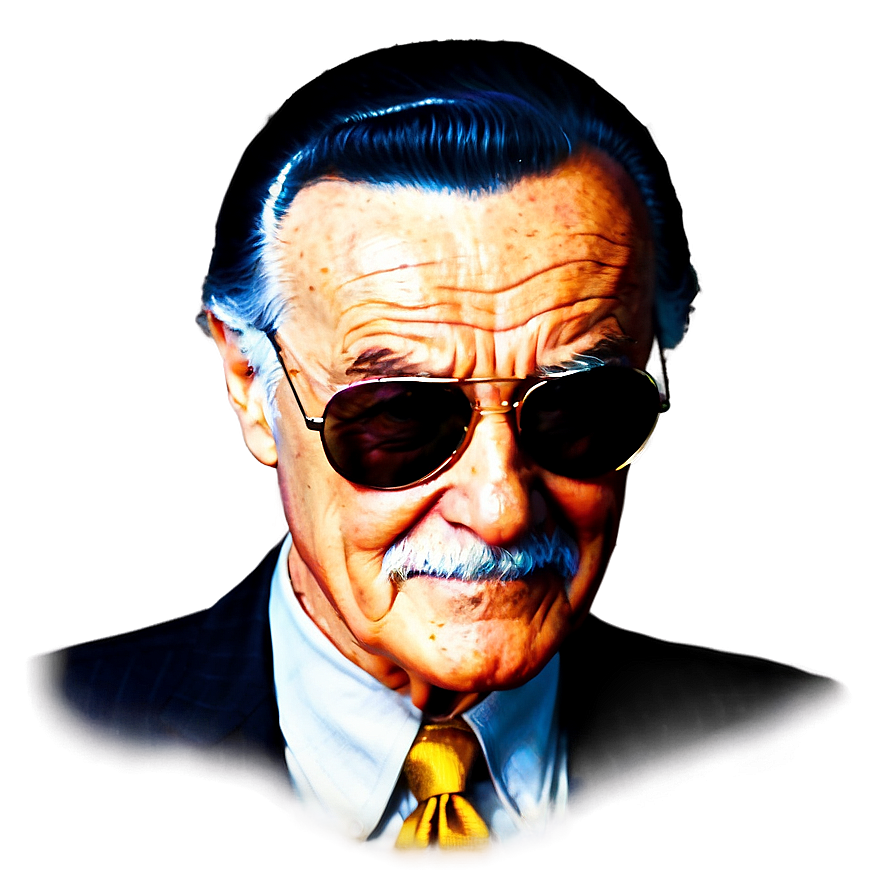 Stan Lee Pop Culture Icon Png Cba PNG