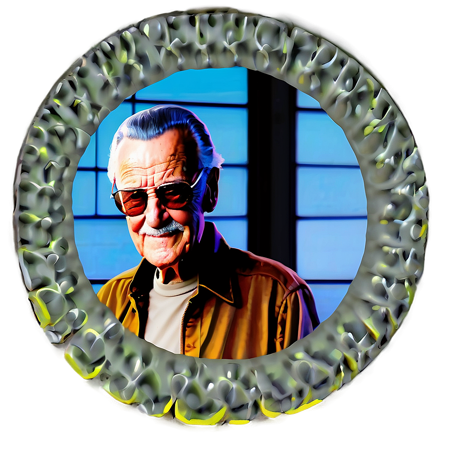 Stan Lee Superhero Creator Png Dsd PNG