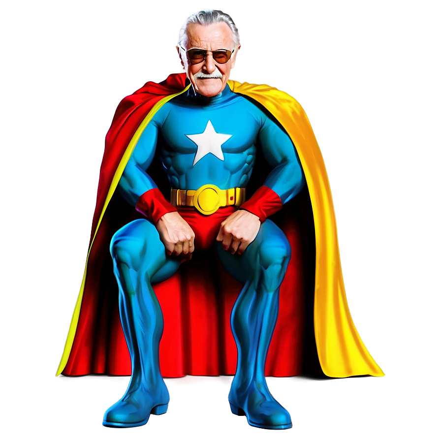 Stan Lee Superhero Sketch Png 99 PNG