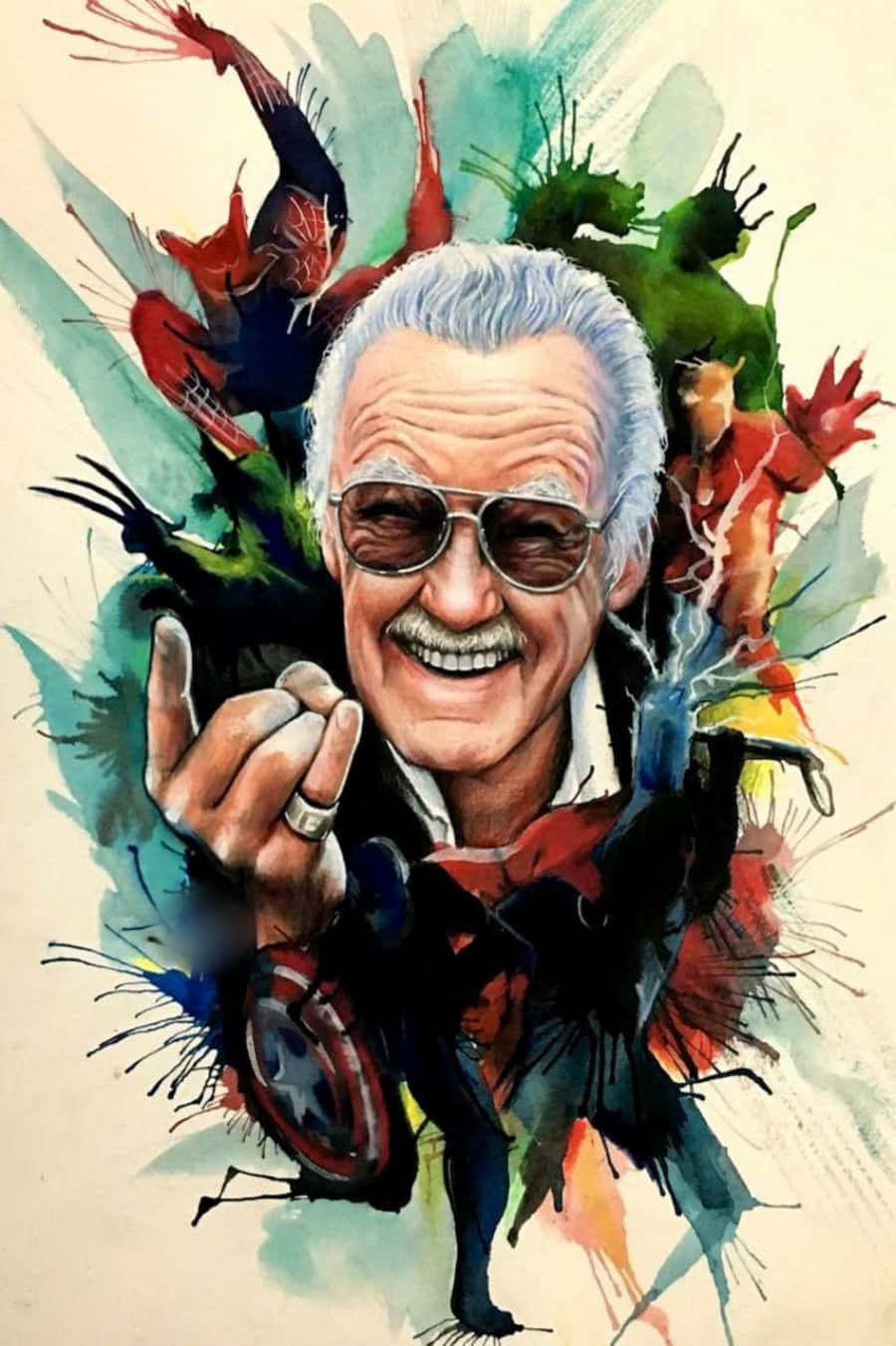 Remembering Stan Lee's Legacy Wallpaper
