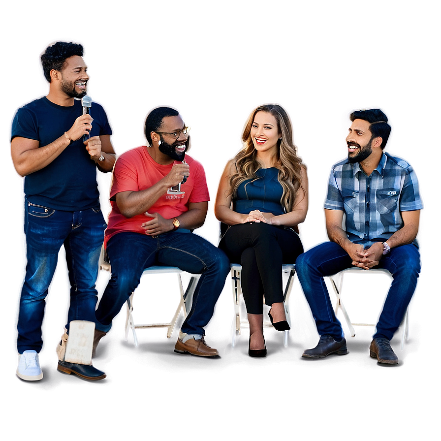 Stand-up Comedy Audience Png Qym PNG