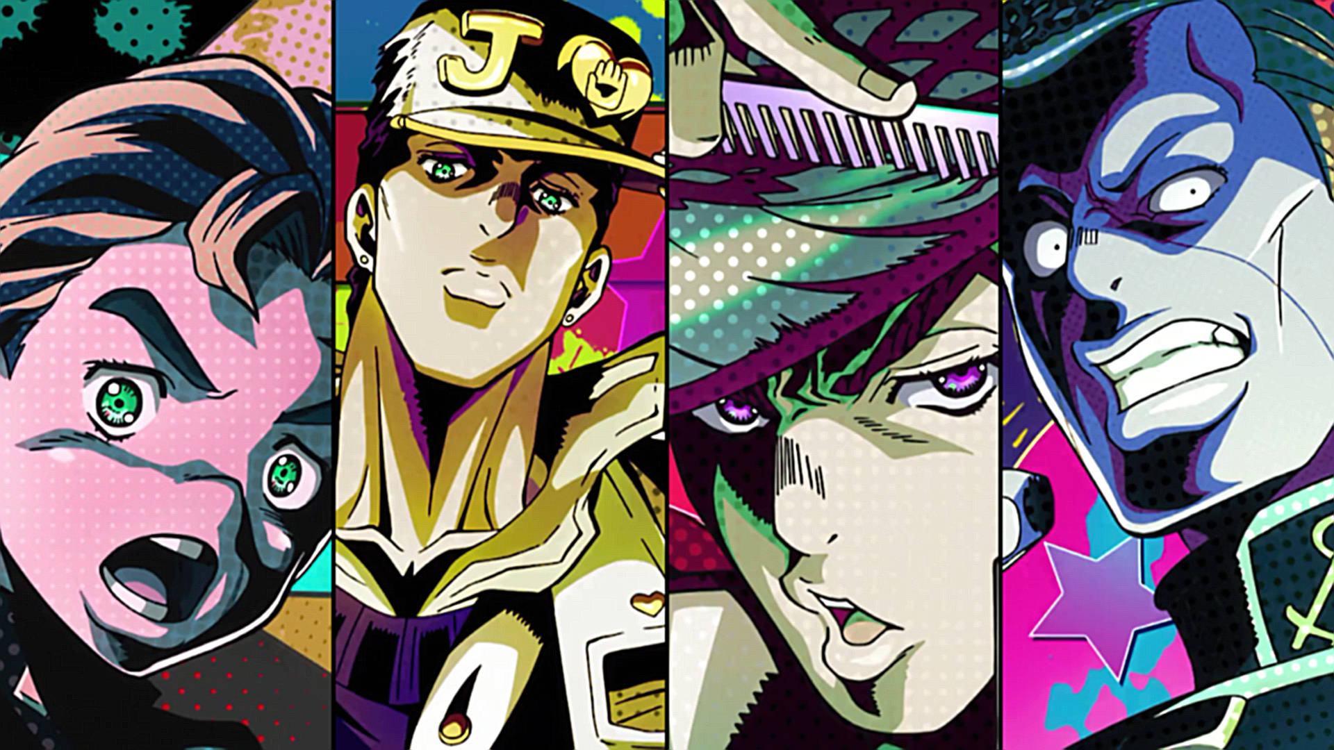 Stand Users Of Jojo Background