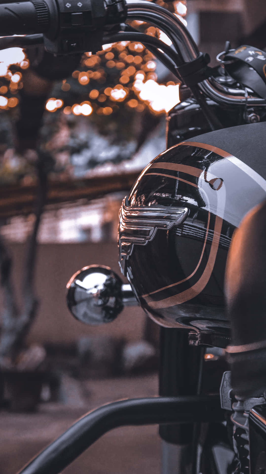 Standard Black And Silver Motorcycle Wallpaper