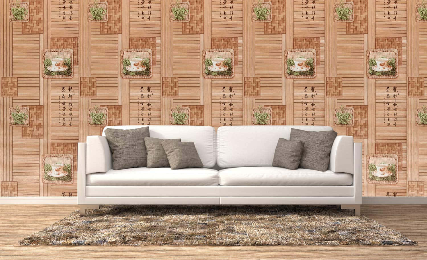 Standard Living Room Wallpaper