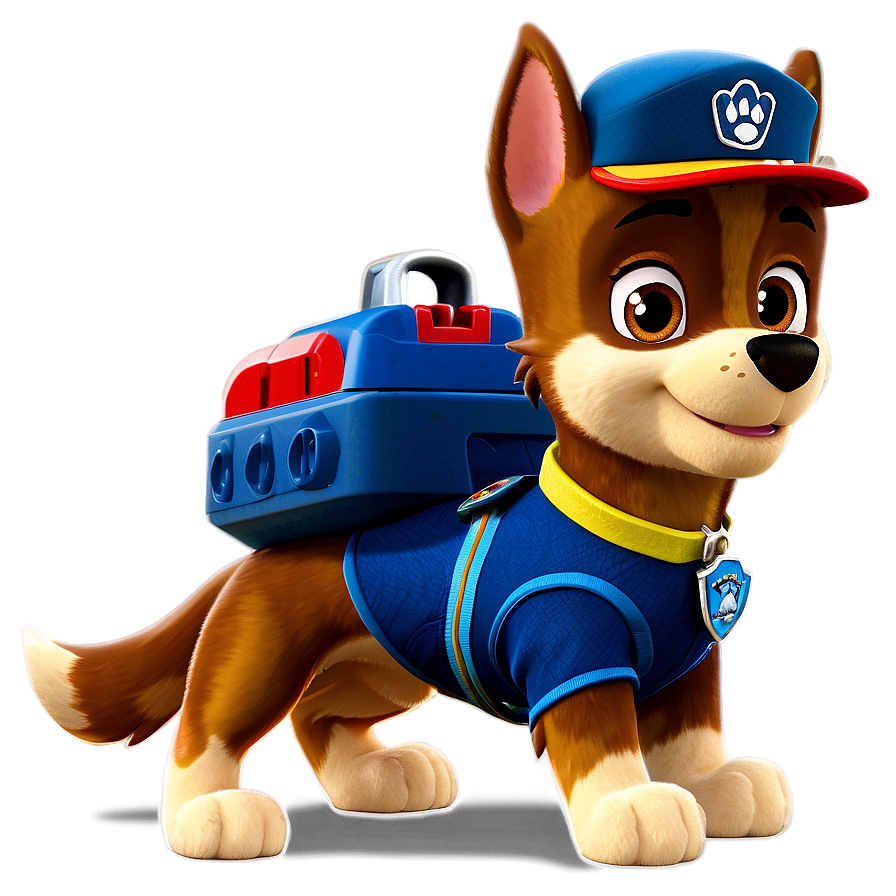 Download Standing Chase Paw Patrol Png Ocb | Wallpapers.com