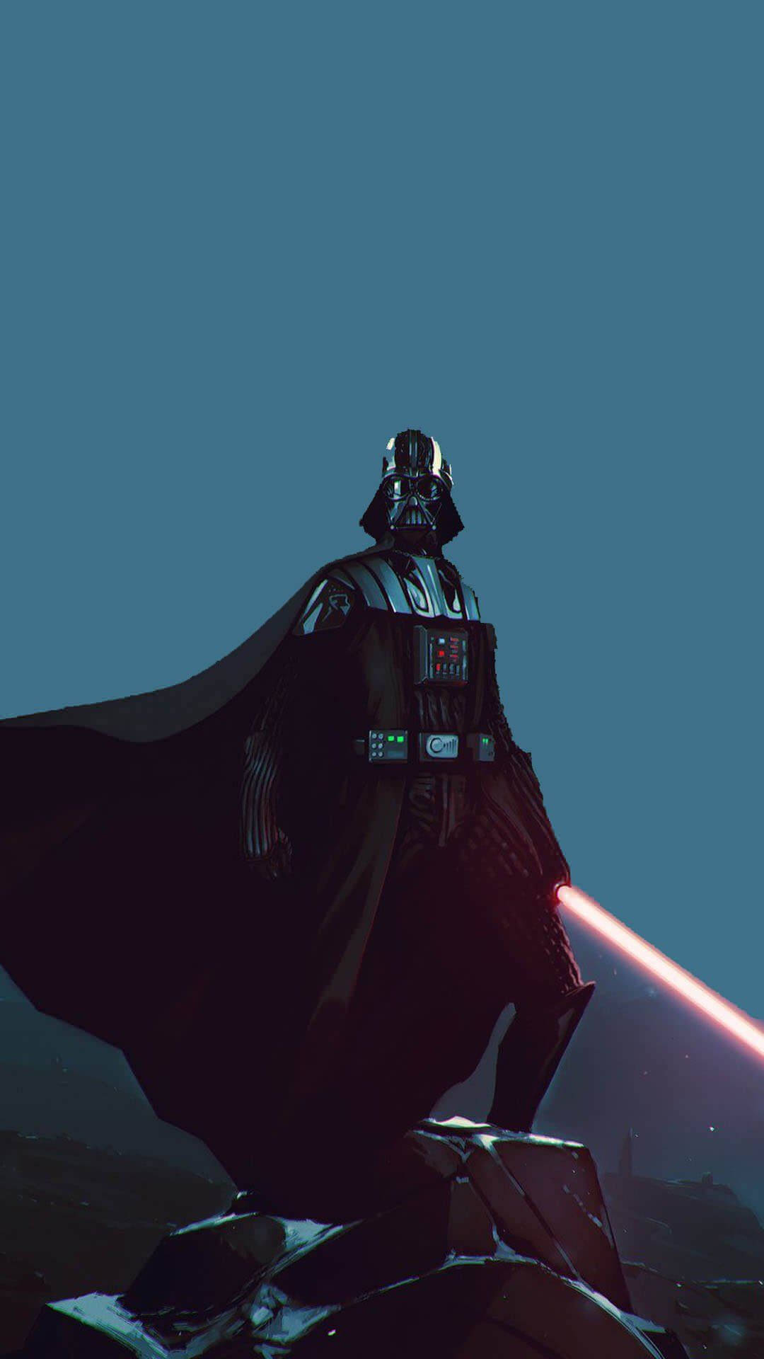 Standing Darth Vader