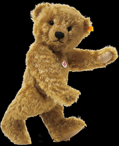 Standing Teddy Bear Plush Toy PNG