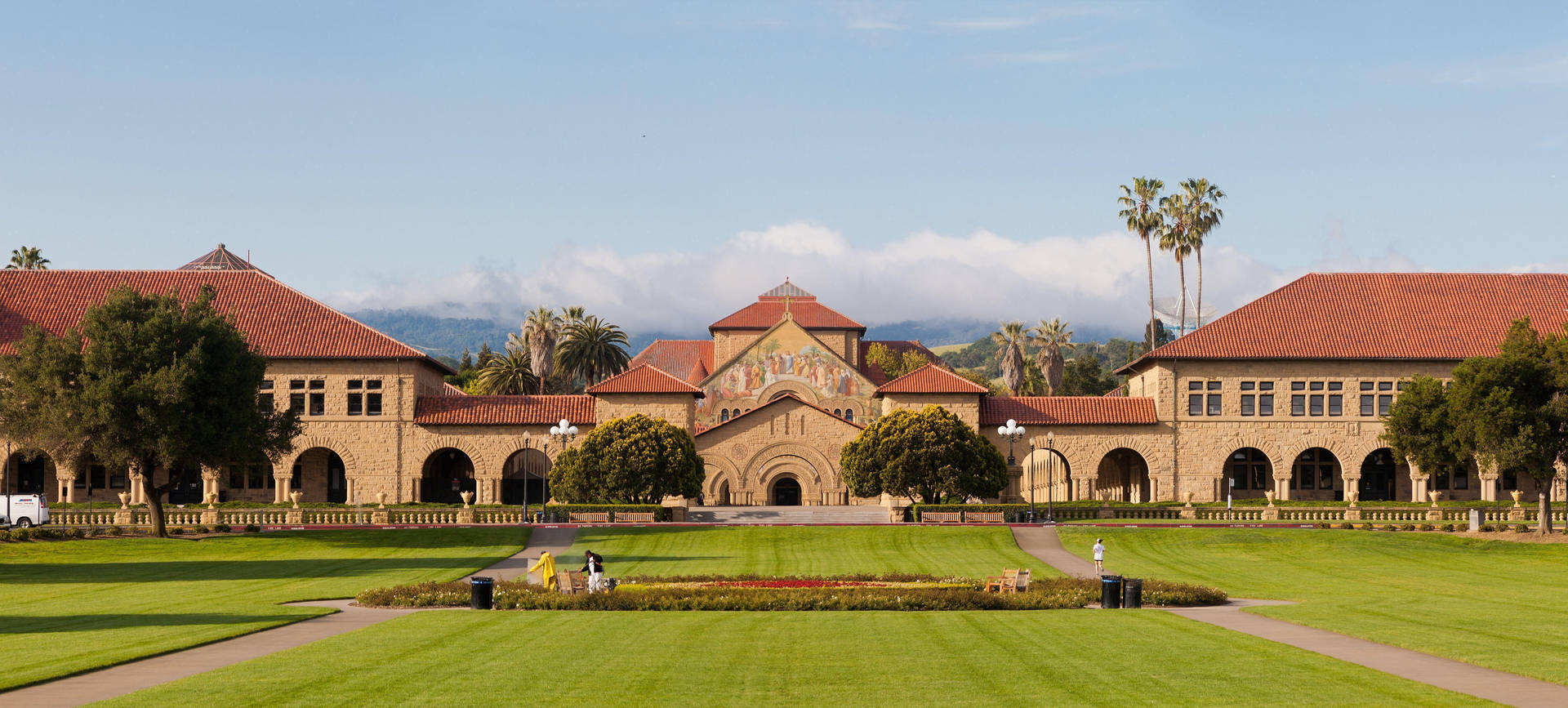 Universitàdi Stanford Grandiosa Ovale Sfondo