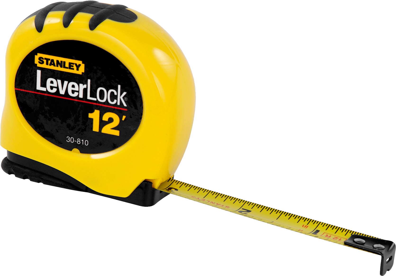 Stanley Lever Lock Tape Measure Extended PNG