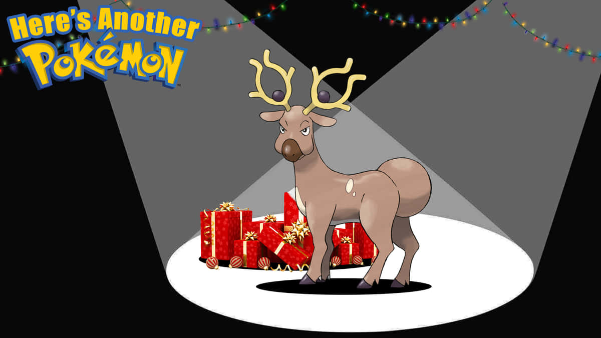 Stantler With Gifts Wallpaper