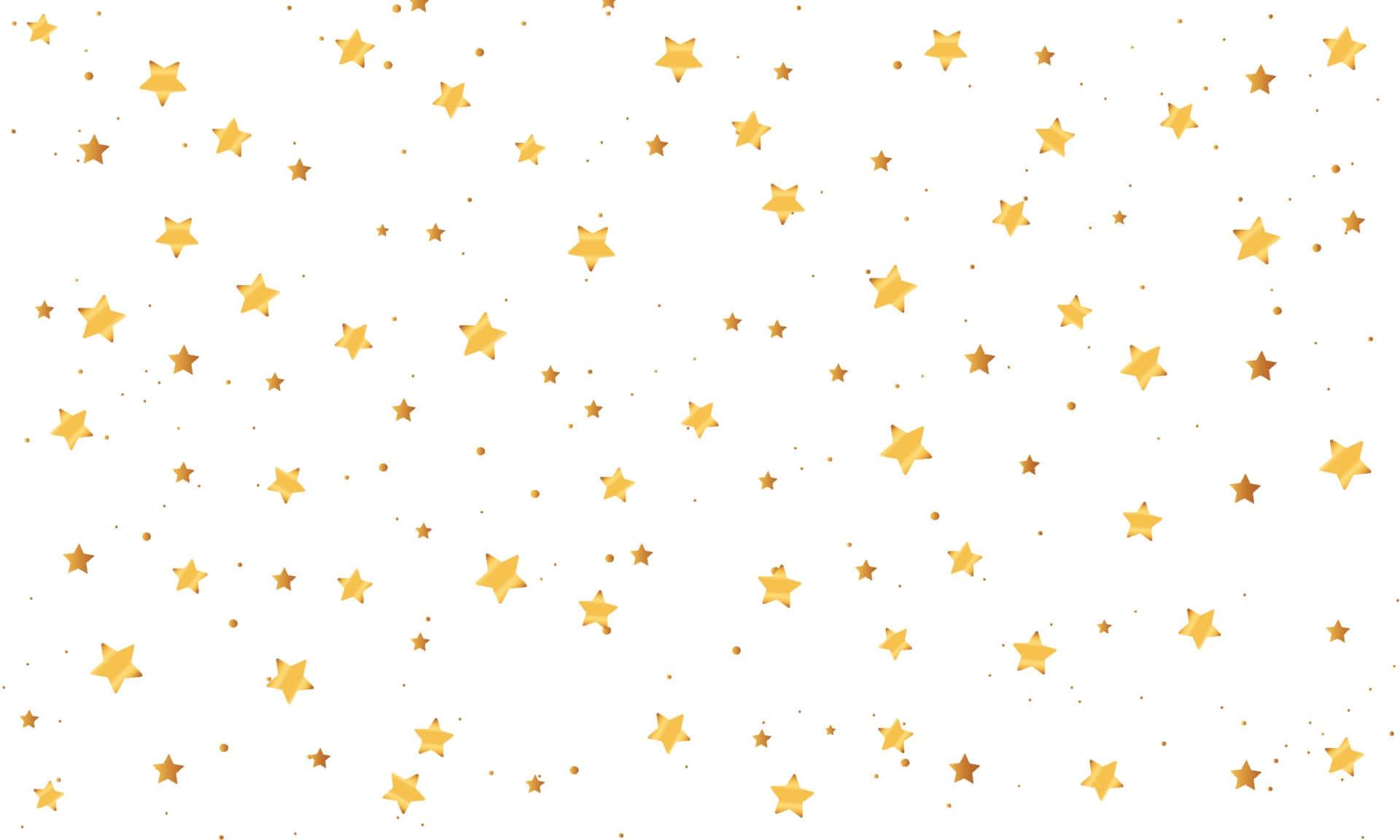 a white background with gold stars on it