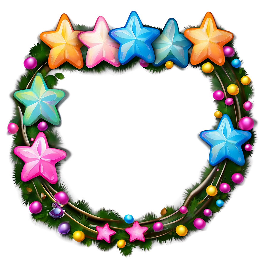 Star Border Design Png 06252024 PNG