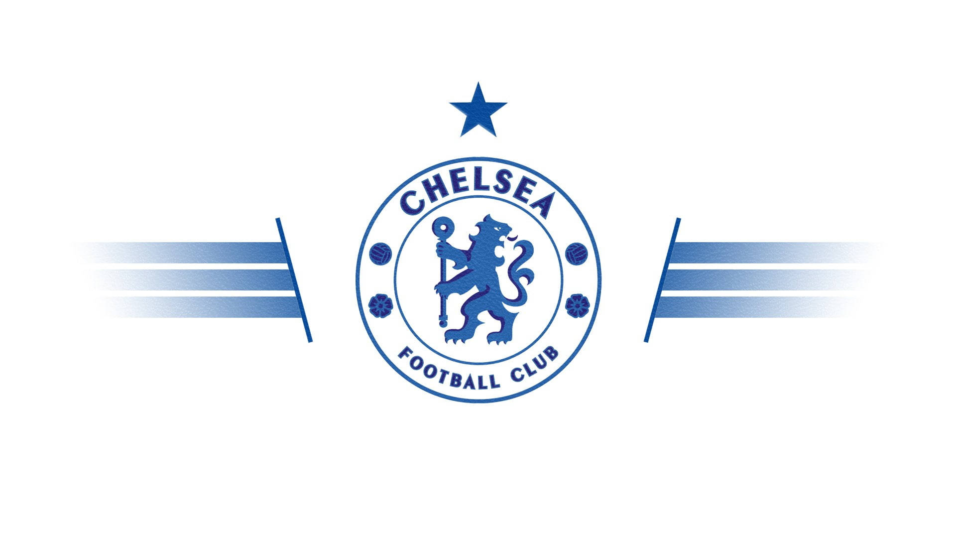 Star Chelsea Fc Logo Wallpaper