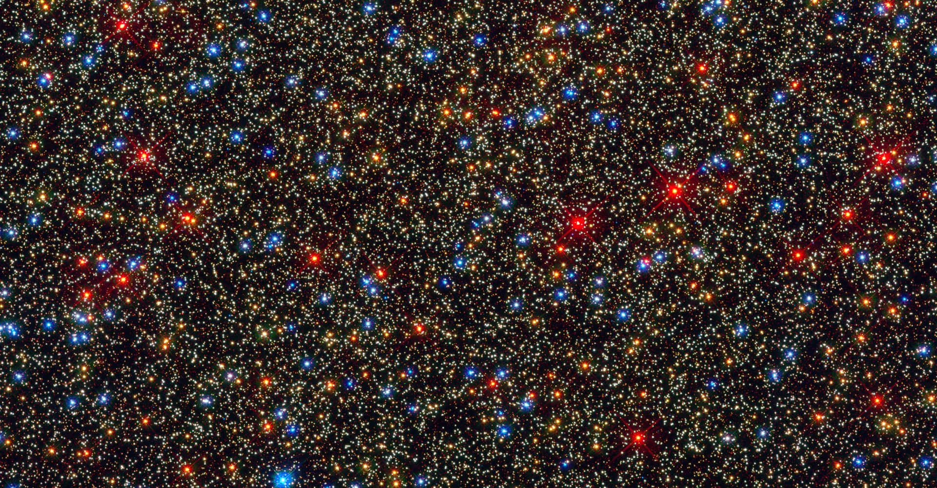 Captivating Star Cluster in the Cosmos Wallpaper