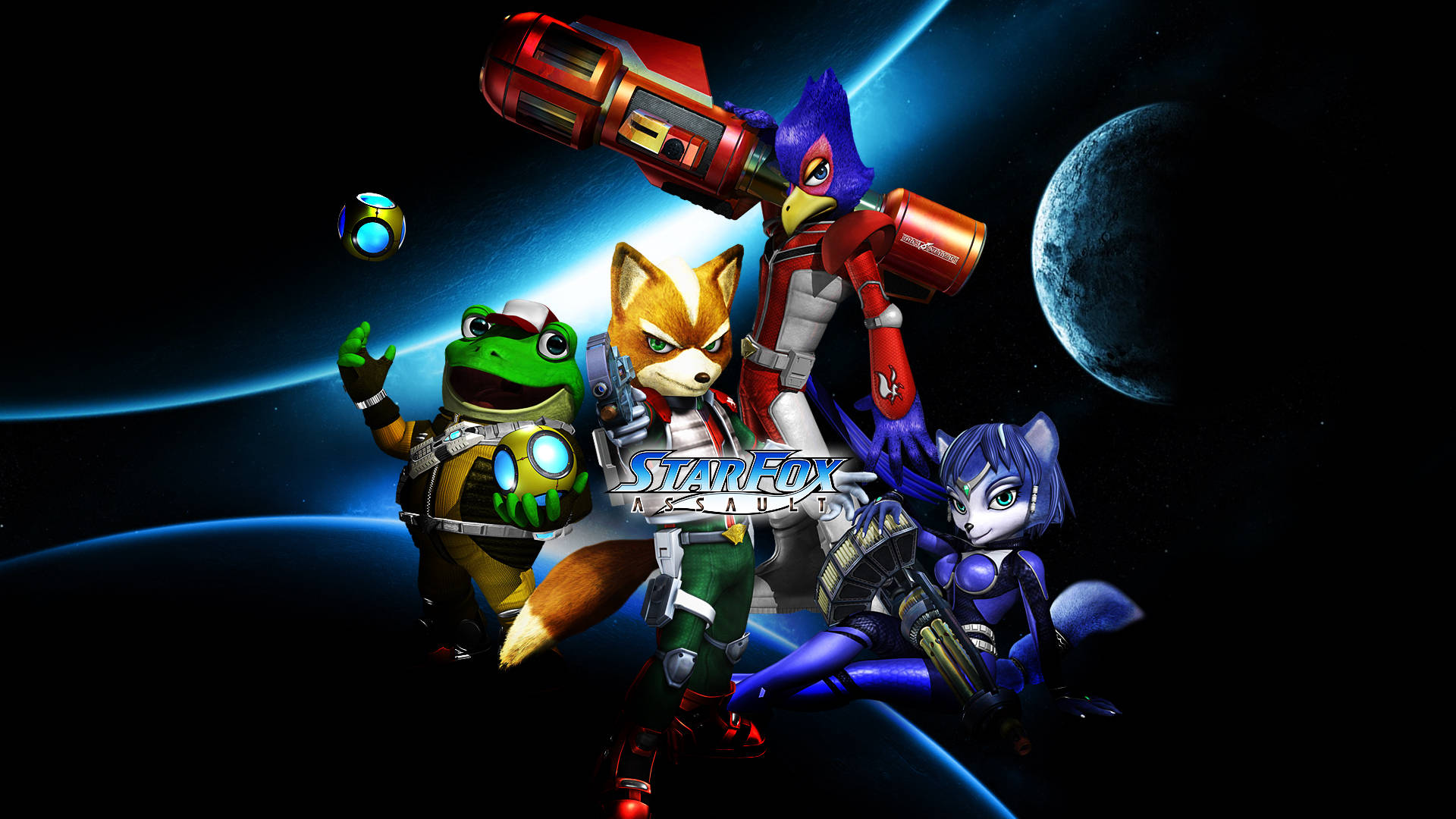 Star Fox Assault Characters Wallpaper